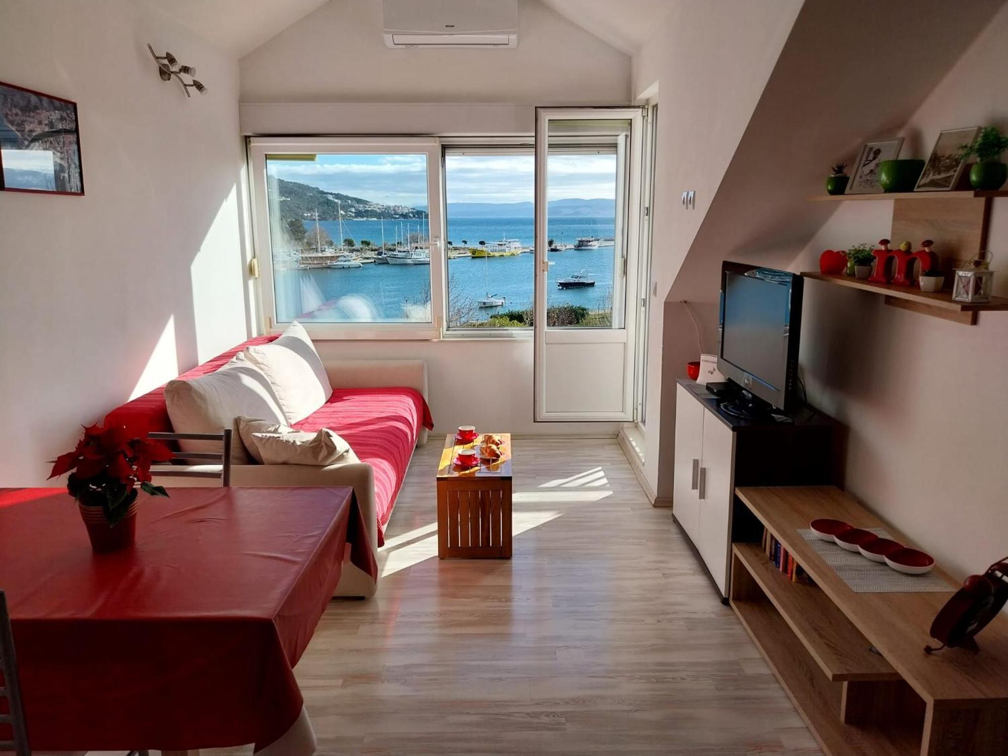 Seaview Apartment Omiš Exterior foto